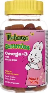 Webber Naturals Treehouse Omega 3 Gummies 